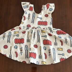 Monica and Andy dress